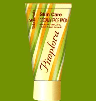 pimplora creamy pack tube 40 gm herbal cosmatics 68953